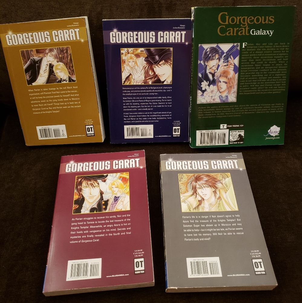 Gorgeous Carat Complete Series OOP Yaoi BL Manga Bundle - Picture 2 of 4